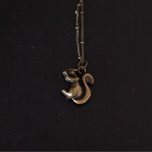Squirrel Necklace
